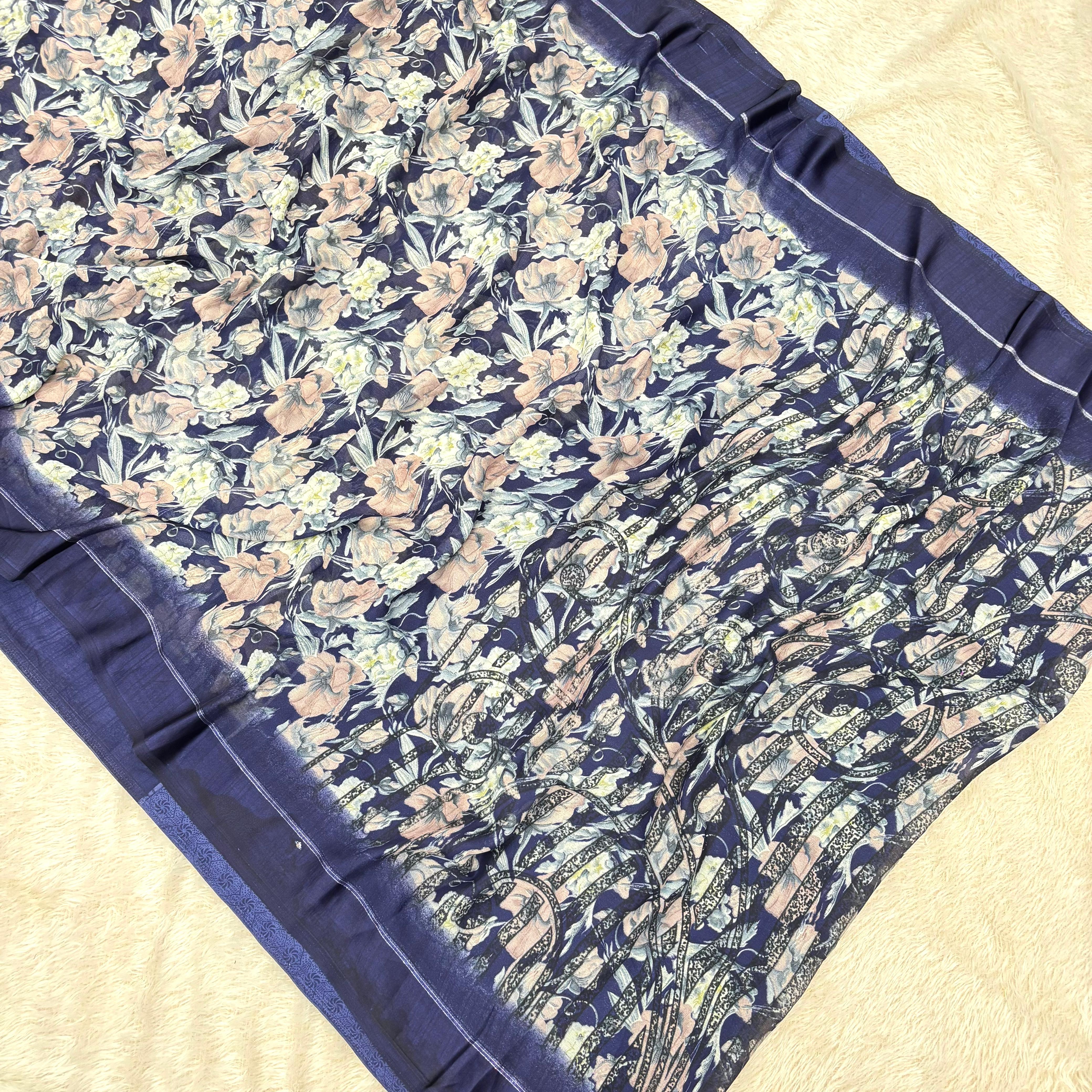Ragini_Soft georgette saree - Image 5