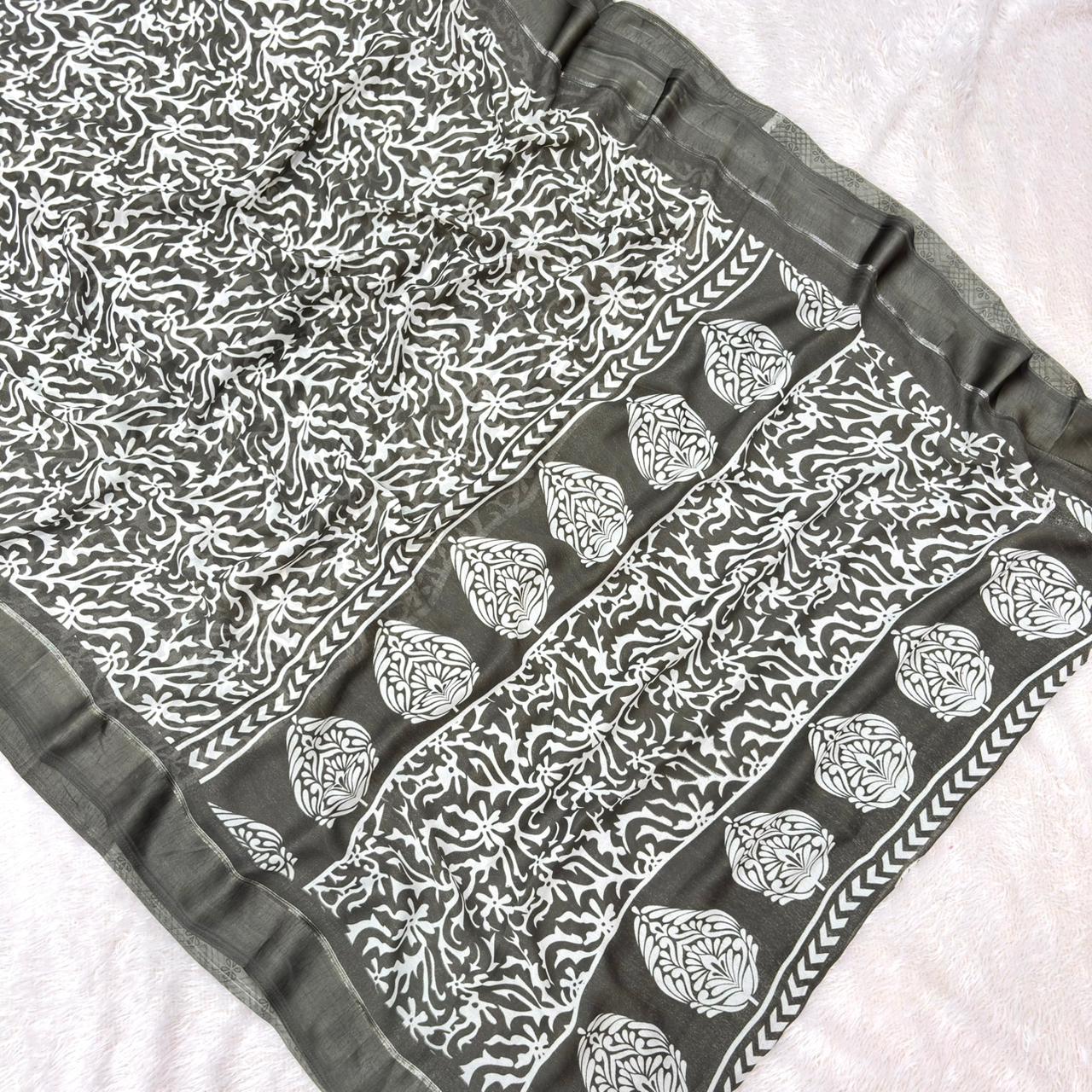 samanta_Soft  georgette saree - Image 6