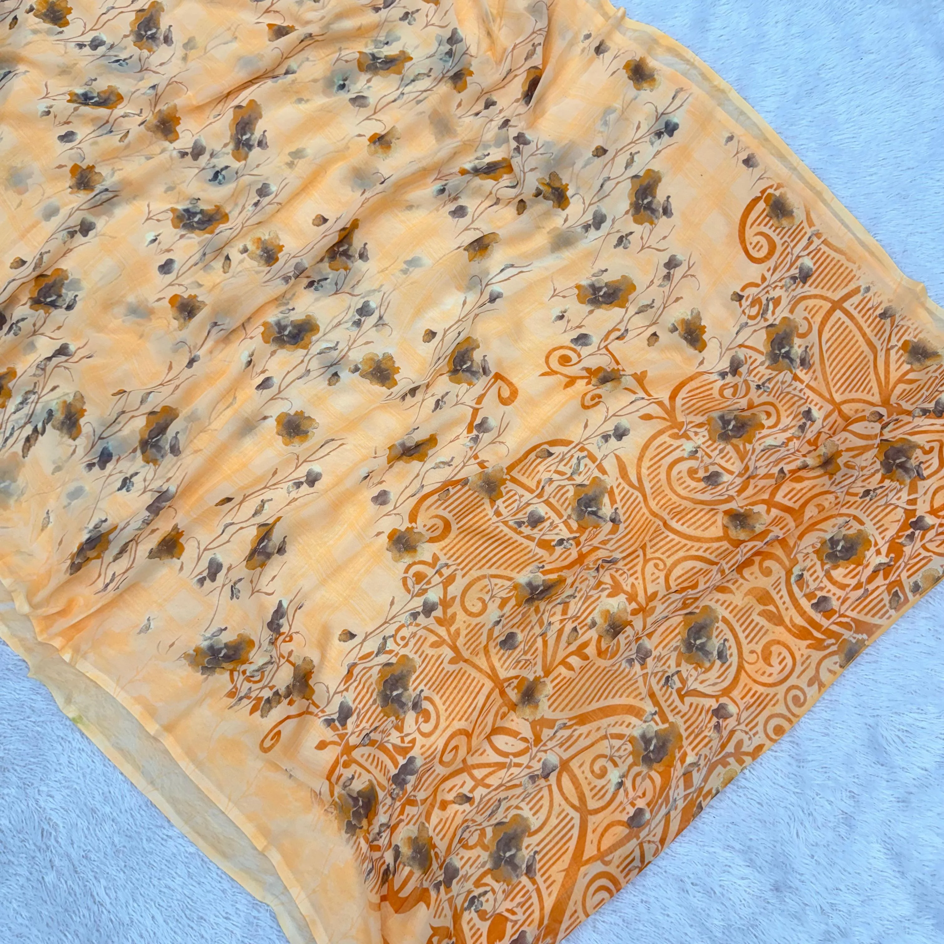 Trendy Lightweight Saree for Women - RAMA - Image 7